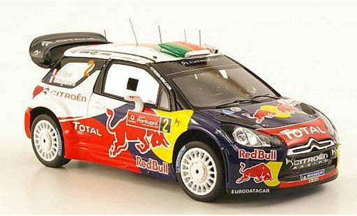 DS Automobiles DS3 WRC 2011 1/43 Spark No.2 Red Bull Rally Portugal modelauto