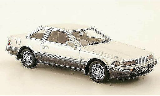Toyota Soarer 3.0 GT Turbo 1/43 Hi Story wit/grijs RHD 1988 modelauto