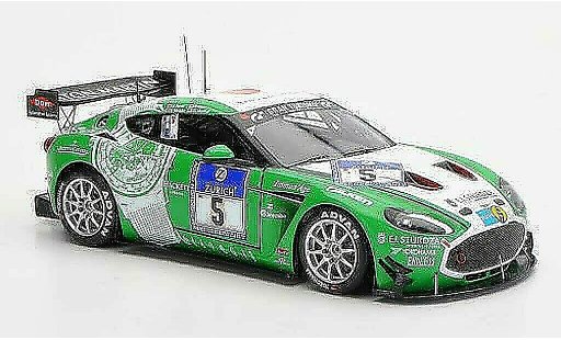 Aston Martin V12 Zagato coupe 1/43 Minichamps Zagato No.5 24h Nurburgring 2011 modelauto