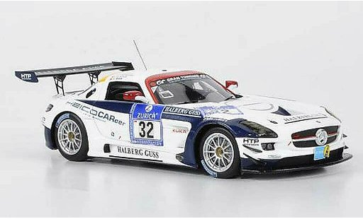 Mercedes SLS GT3 1/43 Minichamps AMG No.32 Heico Motorsport 24h ADAC Nurburgring 2011 modelauto