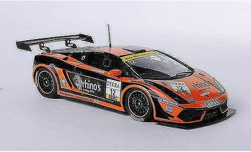 Lamborghini Gallardo LP600 1/43 Minichamps 2011 No.12 Team Rhinos Leipert MS ADAC GT Masters modelauto