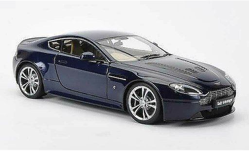 Aston Martin V12 Vantage vantage 1/18 Autoart blauw RHD modelauto