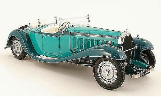 Bugatti Roadster Esders roadster 1/18 Bauer groen 1932 modelauto