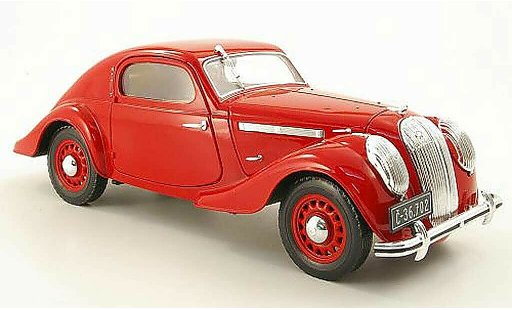 Skoda Popular Sport Monte Carlo 1/18 Abrex rood 1935 modelauto