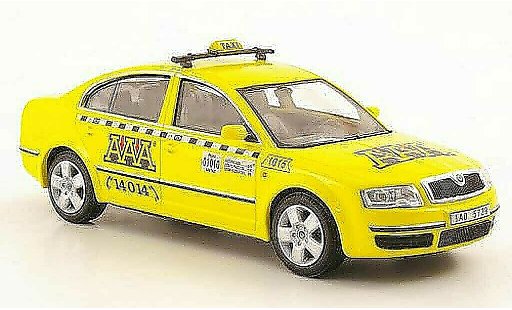 Skoda Superb Taxi 1/43 Abrex AAA modelauto