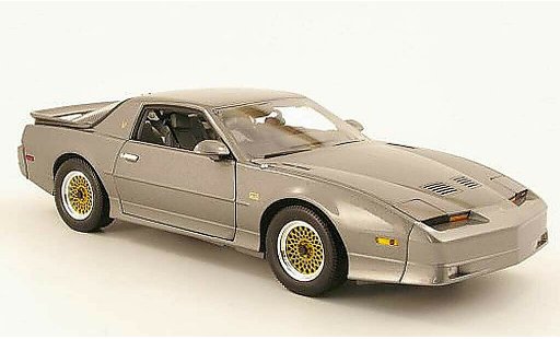 Pontiac Trans Am GTA 1/18 Greenlight grijs 1988 modelauto