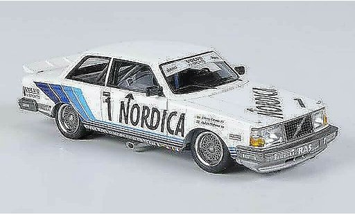 Volvo 240 Turbo 1/43 Neo Gr.A No.1 Nordica RAS Sport J.Cecotto / A.Olofsson ETCC Zolder 1986 modelauto