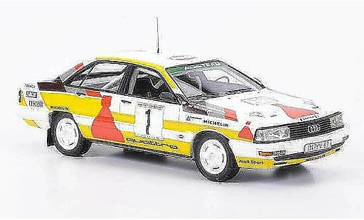 Audi 200 quattro course 1/43 Neo No.1 No Smoking Drei Stadte Rally limit.Auf.300 1987 modelauto