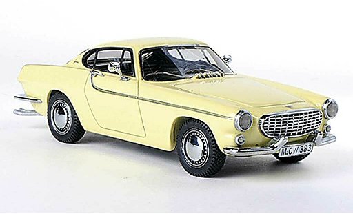 Volvo P1800 Jensen 1/43 Neo geel gelimiteerd Auflage 300 stuk 1961 modelauto