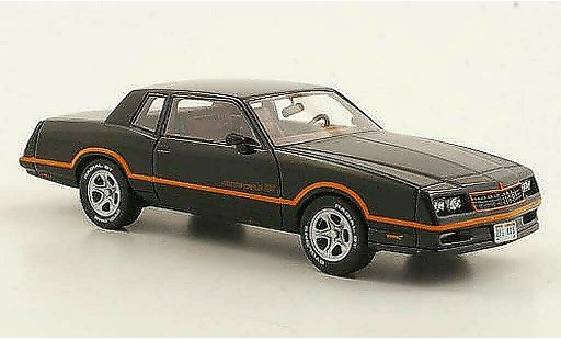 Chevrolet Monte Carlo SS 1/43 Neo zwart 1986 modelauto