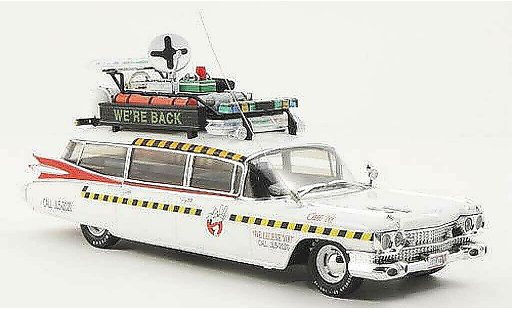 Cadillac Ecto ambulance 1/43 Hot Wheels Elite 1A Ghostbusters II (Elite) modelauto