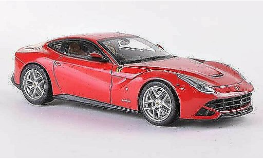 Ferrari F12 Berlinetta 1/43 Hot Wheels Elite 2 Sedan rood (Elite) modelauto