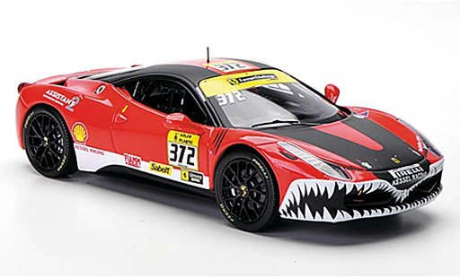 Ferrari 458 Challenge 1/43 Hot Wheels Elite No.372 Kessel Racing 2011 modelauto