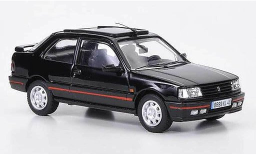 Peugeot 309 GTI 1/43 Vanguards MkII zwart LHD modelauto