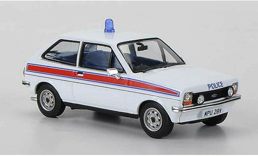Ford Fiesta MKI 1/43 Vanguards 1.3 GL Hertfordshire Politie (GB) modelauto