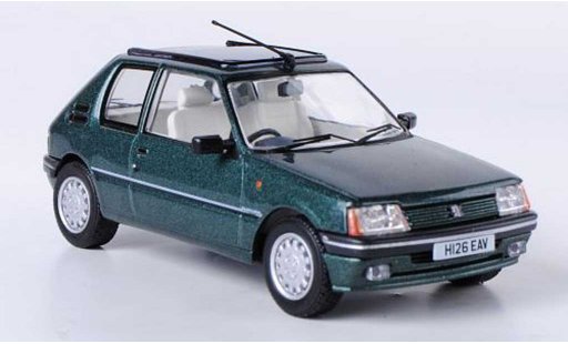 Peugeot 205 Roland Garros 1/43 Vanguards grijs groen RHD modelauto