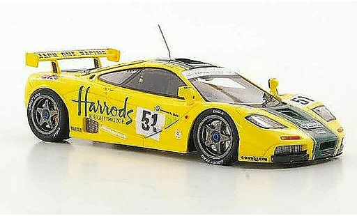 McLaren F1 GTR GTR 1/43 TrueScale Miniatures No.51 Harrods Mach One Racing A.Wallace / J.Bell / D.Bell 24h Le Mans 1995 modelauto