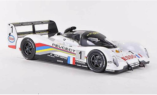 Peugeot 905 1993 1/18 Norev No.1 Esso 24h Le Mans Y.Dalmas/T.Boutsen/T.Fabi modelauto