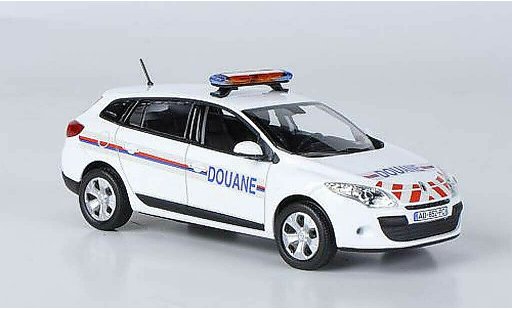 Renault Megane Estate 1/43 Norev Zoll Douane 2009 modelauto
