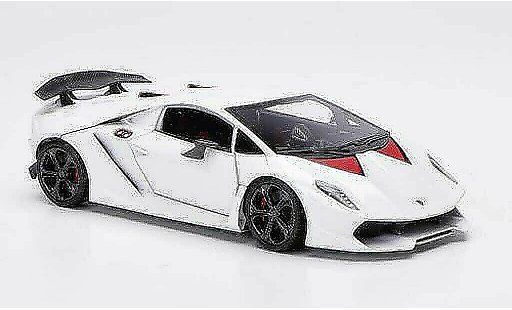 Lamborghini Sesto Elemento Base 1/43 FrontiArt wit 2010 modelauto