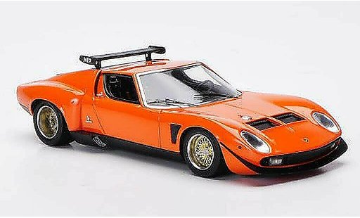 Lamborghini Miura Jota 1/43 FrontiArt SVR oranje 1972 modelauto