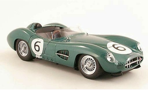 Aston Martin DBR1 course 1/18 Shelby Collectibles No.6 1959 M.Trintignant / P.Frere modelauto