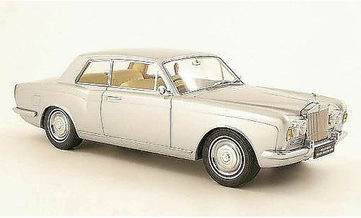Rolls Royce Silver Shadow Mulliner Park Ward Coupe 1/18 Paragon Two-Door grijs metallic RHD 1968 modelauto