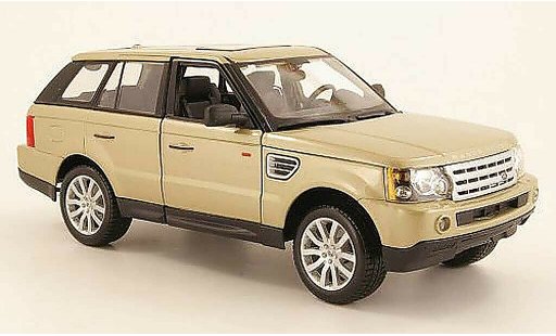 Range Rover Sport Base 1/18 Burago beige modelauto
