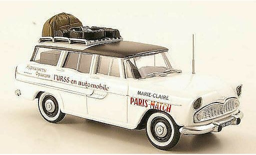 Simca Vedette Marly 1/43 Eligor Raid US - Paris Match modelauto