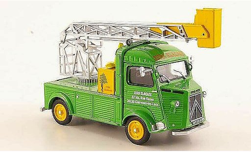 Citroen Type H pompiers 1/43 Eligor Drehleiter Jura Elagage modelauto