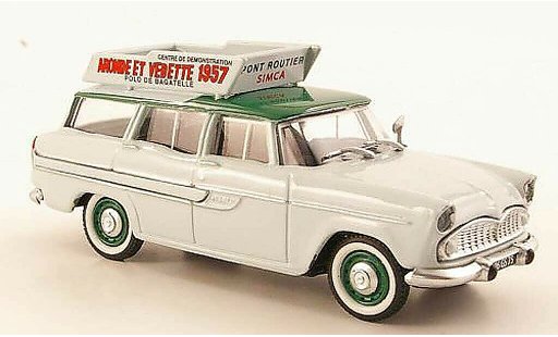 Simca Vedette Marly 1/43 Eligor Centre de demonstration SIMCA modelauto