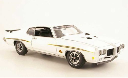 Pontiac GTO The Judge 1/18 GMP wit Presentationsfahrzeug 1970 modelauto