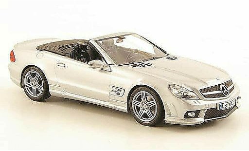 Mercedes Classe SL 63 1/43 Minichamps AMG (R230) grijs modelauto