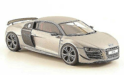 Audi R8 gt 1/43 Look Smart matgrijs modelauto