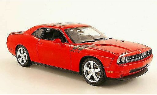 Dodge Challenger 2010 1/18 Highway 61 R/T rood modelauto