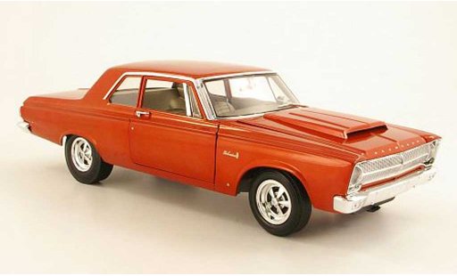Plymouth Belvedere Super Stock 1/18 Highway 61 A990 oranje 1965 modelauto