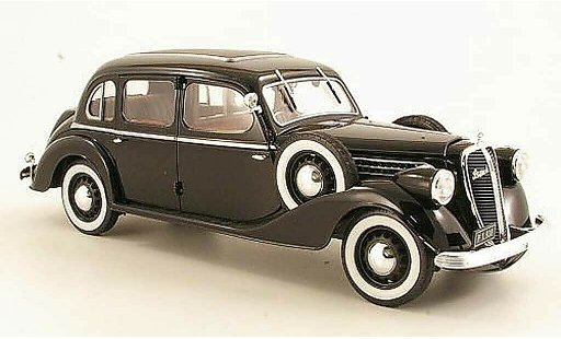 Skoda Superb 1938 1/18 Abrex 913 zwart modelauto