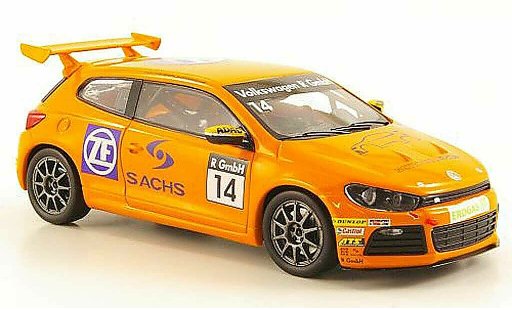 Volkswagen Scirocco R-Cup 1/43 Spark No.14 Sachs modelauto