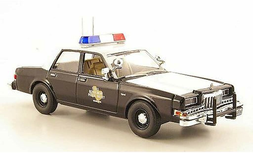 Dodge Diplomat police 1/43 First Response Texas Highway Patrol 1985 modelauto