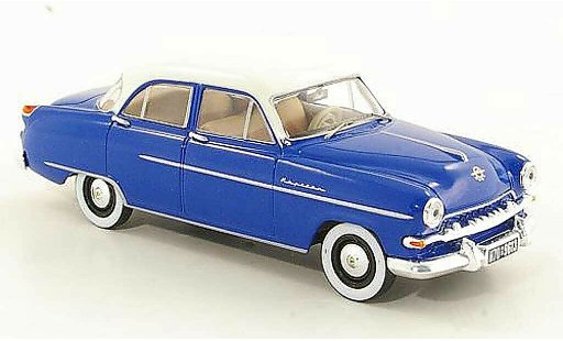 Opel Kapitan 1954 1/43 Starline blauw/wit modelauto