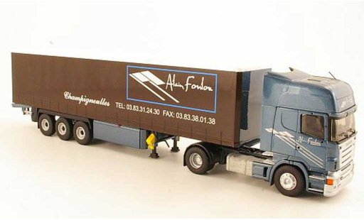 Scania Serie R Topline 1/43 Eligor Alain Foulon Gardinenplanen-SZ modelauto