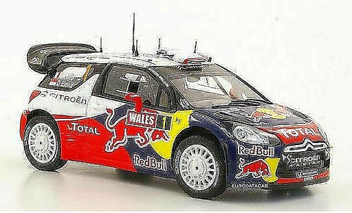 DS Automobiles DS3 WRC 2011 1/43 Spark No.1 S.Loeb / D.Elena Weltmeister Rally Groot-Brittanni&Atilde;&laquo; - Wales modelauto