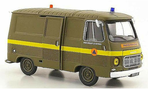 Peugeot J7 Base 1/43 Eligor Protection Civile - UIISC1 Nogent le rotrou modelauto