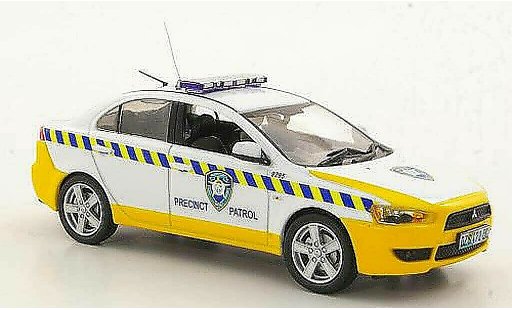 Mitsubishi Lancer Base 1/43 Vitesse Precinct Patrol Politie Sudafrika RHD 2009 modelauto