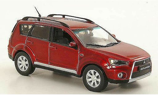 Mitsubishi Outlander Base 1/43 Vitesse rood 2010 modelauto