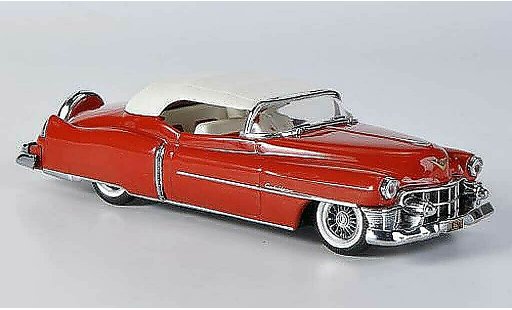 Cadillac Eldorado Convertible 1/43 Vitesse Cabriolet rood/wit 1953 modelauto