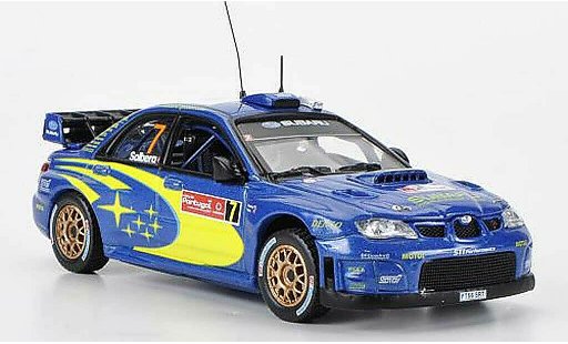 Subaru Impreza WRC 1/43 Vitesse 07 No.7 P.Solberg/P.Mills Portugal Rally 2007 modelauto
