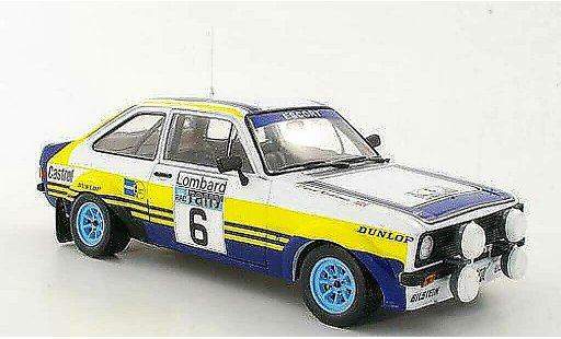 Ford Escort Rally 1/18 Sun Star 1800 No.6 rothmans A.Vatanen / D.Richards Lombard RAC 1979 modelauto
