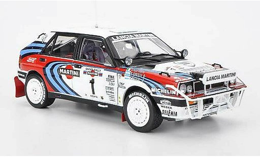 Lancia Delta HF Integrale 1/18 Sun Star 16V No.1 Martini J.Recalde/M.Christie Safari Rally 1991 modelauto
