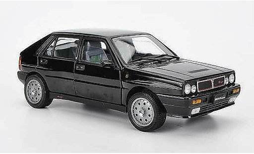 Lancia Delta HF Integrale 1/18 Sun Star 8V zwart 1990 modelauto